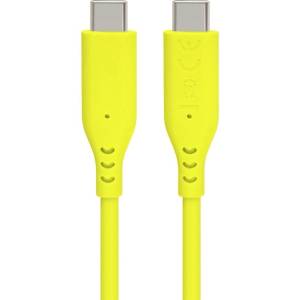 PremiumCord Silicone USB-C 60W 480Mbps Yellow 1, 5 m USB кабел (KU31SA15Y)