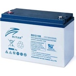 Ritar Оловна Гелова Батерия за соларни системи RITAR (DG12-100) 12V/100Ah - 328x172x219 mm (RITAR-DG12-100)
