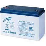 Ritar Power Оловна Гелова Батерия за соларни системи RITAR (DG12-100) 12V/100Ah - 328x172x219 mm (RITAR-DG12-100)