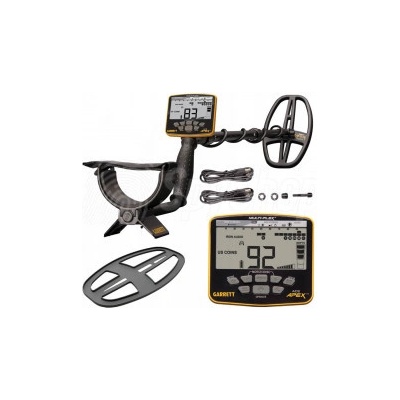 Garrett Ace Apex s multifrekvenční technologií Apex Rider DD 8,5×11