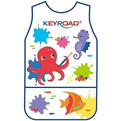 Zástěra na výtvarnou výchovu KEYROAD bez rukávů