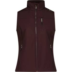 CMP Дамски софтшел елек CMP Women's Vest 36A2016 Softshell vest - Black Berry - размер 34 (EU) (132-1713-0211)