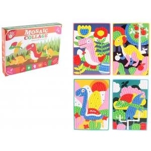 Trifox Mosaic sticker dinosaur