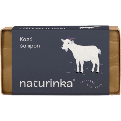Naturinka Kozí šampon pro suché a poškozené vlasy 110 g