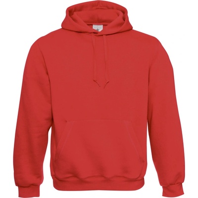 B&C mikina hooded s kapucí CO-01062000400 červená