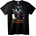 NOONEBRAND Тениска Batman Halloween Ужас - 2XL, White