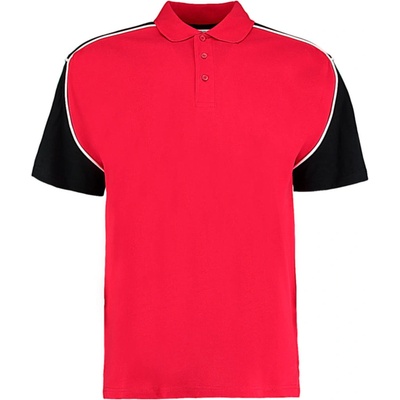 Polokošile Monaco Formula Racing černá červená