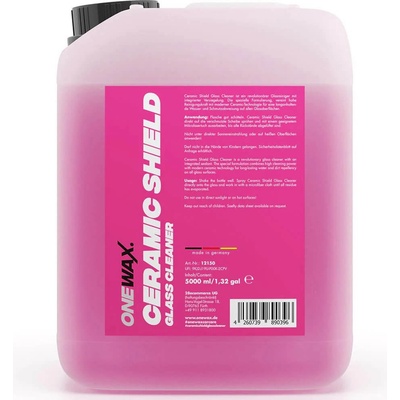 OneWax Ceramic Shield Glass Cleaner 5 l