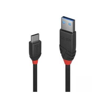 Кабел LINDY 36917 : : USB 3.1, 10 Gbps, Type A към Type C, M - M, 1.5 м, Черен, LNY-36917