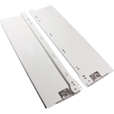 ATM zásuvkový výsuv Metalbox biely 450 118 mm