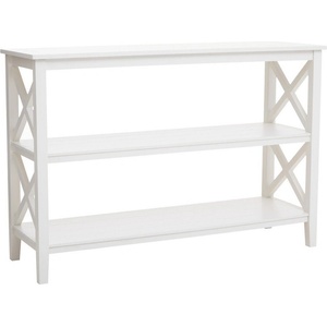 Premier Housewares Бял стелаж от масивен бор 120x81x40 cm Heritage - Premier Housewares (2406648)