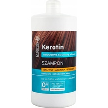 Dr. Santé Keratin šampón pre oslabené vlasy For Dull and Brittle Hair 1000 ml