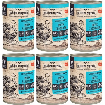 Wiejska Zagroda Morka s lososom 400 g