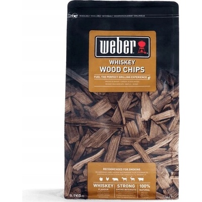 Weber Whiskey drevené lupienky 700 g