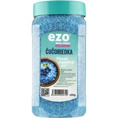 Ezo Wellness čučoriedka kúpeľová soľ 1200 g