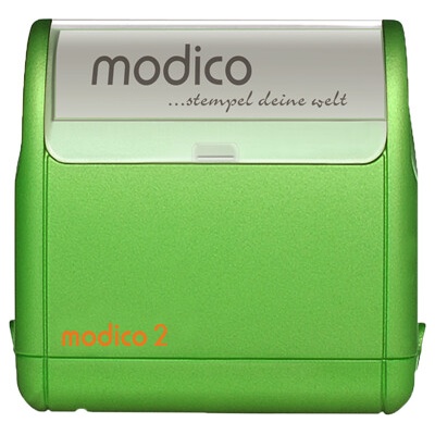 Modico 2 zelené teleso pečiatky