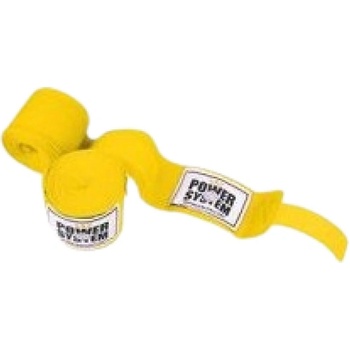 Image 1 of Power System Боксови бинтове / Boxing Handwraps [4 Метра] Жълт
