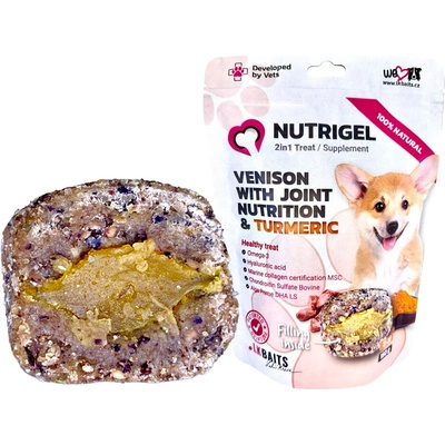 LK Baits PETs Pet Nutrigel Dog Divina s Kĺbovou výživou a Kurkumou S M 150 g