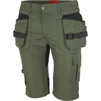 Bennon EREBOS SHORTS GREENBLACK kraťasy zelená/čierna