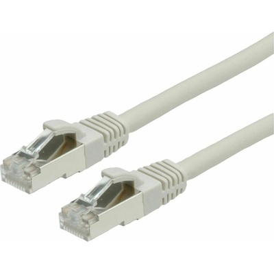 Value 21.99.0707 RJ45 CAT 6 S/FTP 7m sivý
