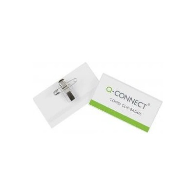 Visačka Q-Connect combi klip, 40 x 75 mm, 50 ks