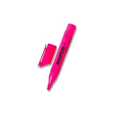 Zvýrazňovač Kores High Liner Plus ružový 0,5–5 mm