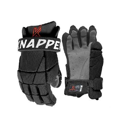 Knapper Hokejbalové rukavice Knapper AK3 SR, Senior, černá, 14"
