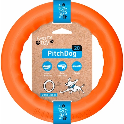 Pitch Dog 17 cm oranžová