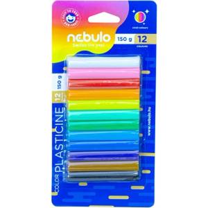 Nebulo 150 г комплект от 12 цветни пластилина SZGY-12-150 (SZGY-12-150)