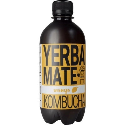 Yerbee Yerba Mate Kombucha Mango Bio 400 ml