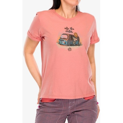 Dámske tričko E9 Wild Women's červená