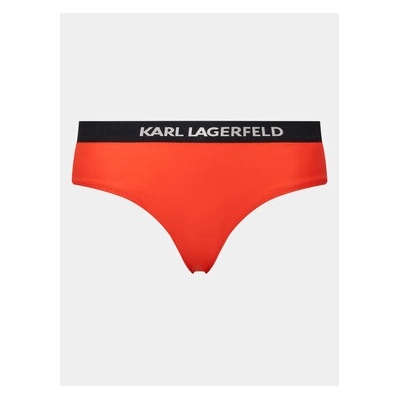 KARL LAGERFELD Долнище на бански Logo 230W2214 Оранжев (Logo 230W2214)