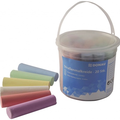 DonauKřídy chodníkové mix barev 20 ks – Zboží Dáma