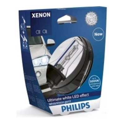 Žárovka dálkového světla PHILIPS Xenon WhiteVision gen2 42403WHV2S1