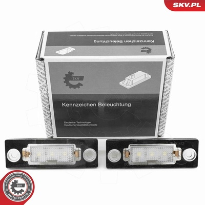 Osvetlenie poznávacej značky ESEN SKV 72SKV534