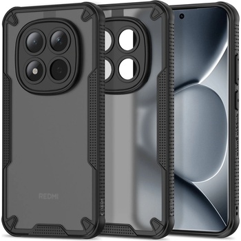 Tech-Protect Удароустойчив кейс за Xiaomi Poco M8 Pro / Redmi Note 15 Pro Plus 5G от Tech-Protect Rugged Shield - Matte Black (5906302353040)