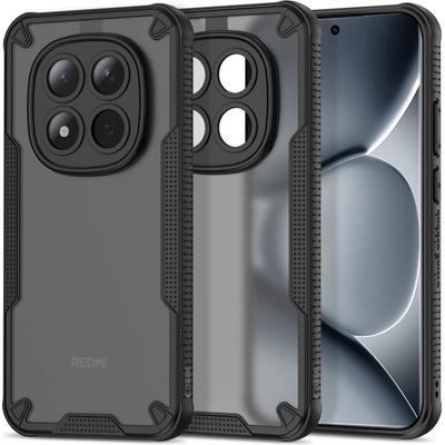 Tech-Protect Удароустойчив кейс за Xiaomi Poco M8 Pro / Redmi Note 15 Pro Plus 5G от Tech-Protect Rugged Shield - Matte Black (5906302353040)
