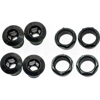 SRAM sada šroubů CRANK CHAINRING BOLT KIT 4-ARM černá