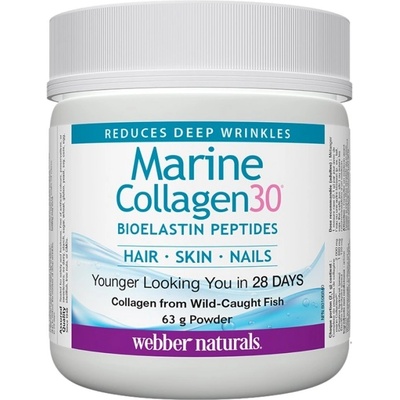 Webber Naturals Marine Collagen30® | Bioelastin Peptides [63 грама]
