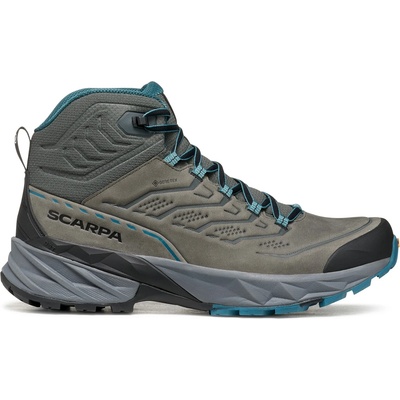 Scarpa Мъжки туристически обувки Scarpa Rush 2 Pro Mid GTX Walking boots - Titanium / Ocean - размер 46 (EU) (019-1185-0223)