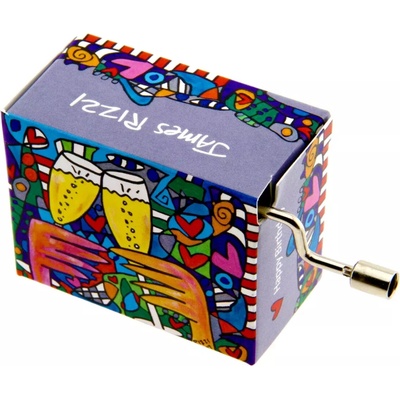Fridolin Music Box Happy Birthday to You design James Rizzi