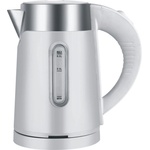 Elite Електрическа кана Elite ЕК-7109W, 800W, 0, 8 литра, инокс с покритие бял винил (ЕК-7109W) Електрически кани