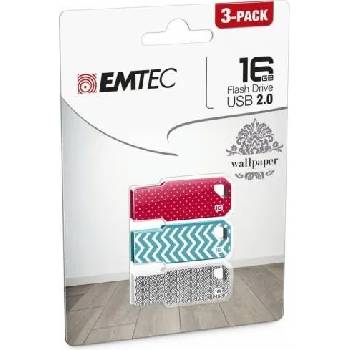 EMTEC Flash Wallpaper 16GB USB 2.0 ECMMD16GM752P3WP01