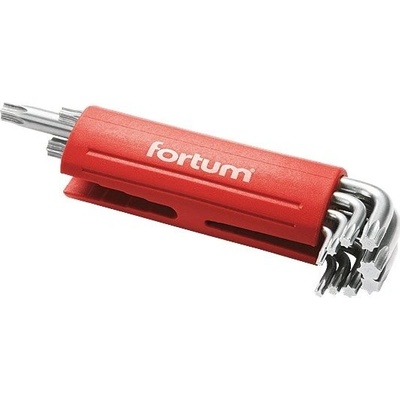 Fortum Kľúče torx zástrčné T10-50, 9-dielna sada 4710300