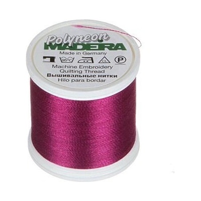Vyšívací nitě PES Madeira Polyneon (400m) barva 1788 fuchsia