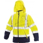 Paltex Работно яке софтшел с качулка DERBI Jacket | Жълто (211027)
