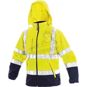 Paltex Работно яке софтшел с качулка DERBI Jacket | Жълто (211027)