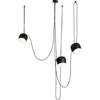 POLARIS Модулен висящ полилей с три черни абажура Bowls (3x10W) | 970, 00 лв (495.95€) (970)