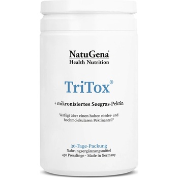 NatuGena TriTox® (комплекс от Хлорела и пектин от морски водорасли) 450 таблетки | NatuGena (570257 (2018025) NTG)