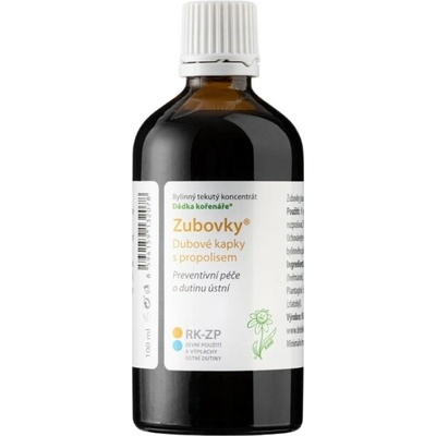 Dědek kořenář Zubovky s propolisem 100 ml